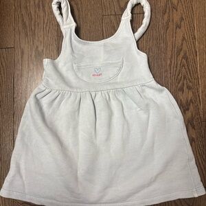 Zara Light Blue Kids Dress with Heart Pocket size 2/3